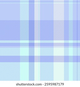 Down texture background seamless, new plaid textile pattern. Trousers check vector tartan fabric in light and blue colors palette.