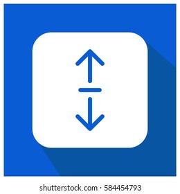 Up and down vector icon