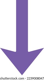 Down vector icon. Can be used for printing, mobile and web applications.