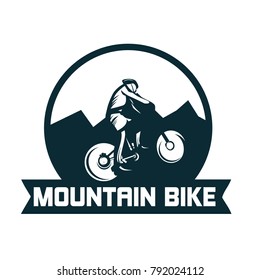 Downhill Logo Template Vector Download Stock Vector (Royalty Free ...