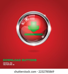 Download 3D Buttons Christmas Edition