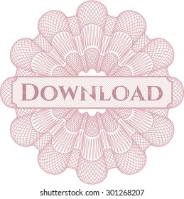 Download abstract rosette