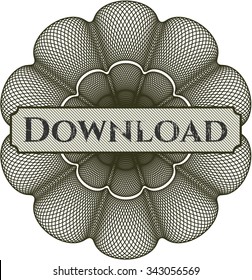 Download abstract rosette