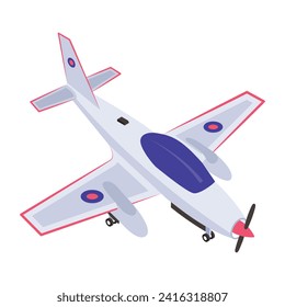 Download airjet isometric icon vector 