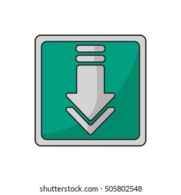 Download arrow of digital concept 