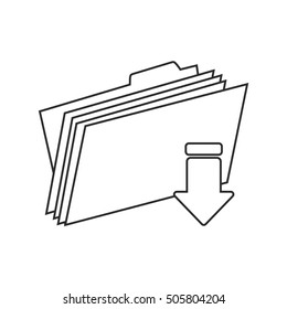 Download arrow of digital concept 