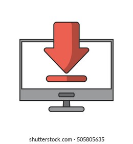 Download arrow of digital concept 