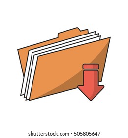 Download arrow of digital concept 