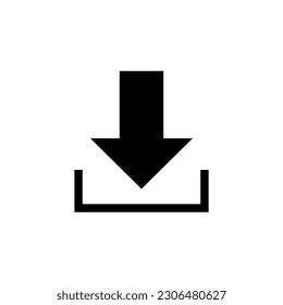 Download Pfeil flach Vektorsymbol.
