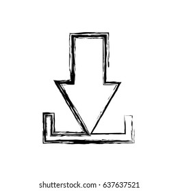 download arrow icon