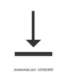 download arrow icon user interface
