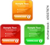 Download banner set. Vector set for web.