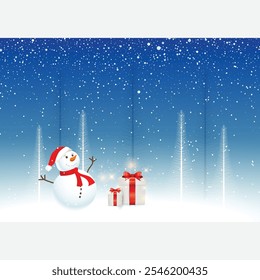 Download Beautiful Winter Background for Social Media Posts