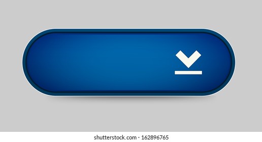 The download blue button with white frame / The blue download button / The download button