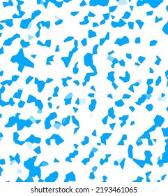 Download the blue confetti template like stained glass