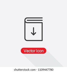 Download Book Icon Vector Illustration Eps10