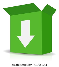 Download Box icon