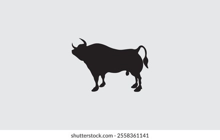 Download "Bull Strong Head" stock illustration. Perfect for logos, branding, and creative projects. Showcase strength, resilience, and determination in your designs.