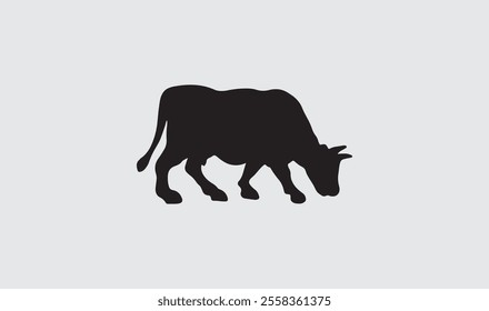 Download "Bull Strong Head" stock illustration. Perfect for logos, branding, and creative projects. Showcase strength, resilience, and determination in your designs.