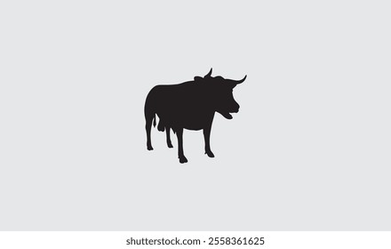 Download "Bull Strong Head" stock illustration. Perfect for logos, branding, and creative projects. Showcase strength, resilience, and determination in your designs.