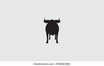 Download "Bull Strong Head" stock illustration. Perfect for logos, branding, and creative projects. Showcase strength, resilience, and determination in your designs.