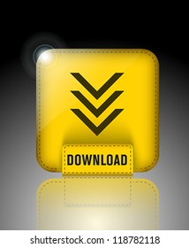 download button.