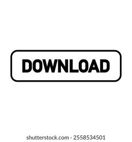 Download button design element. Download button background