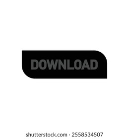 Download button design element. Download button background