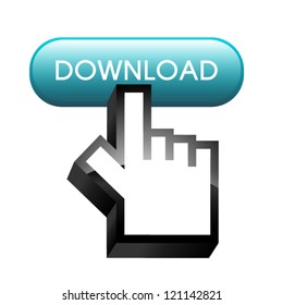Download button with hand cursor