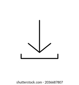 botón de descarga, ilustración vectorial de icono de descarga
