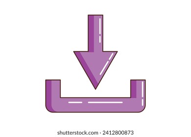 Diseño de la interfaz del botón de descarga