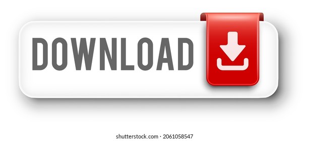 Botón de descarga del sitio web de Internet