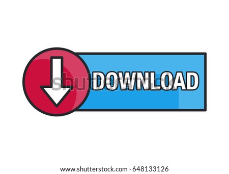 download button, line art