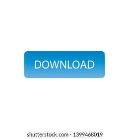 Download button template, banner, website element. Vector illustration.
