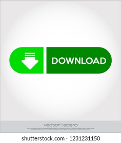 download button vector