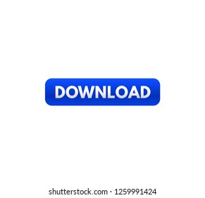 Download Button Vector