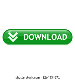 download button vector icon 