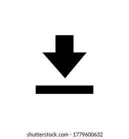 Download button vector icon collection