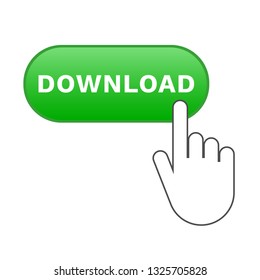 DOWNLOAD button. Vector illustration.