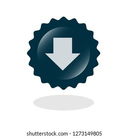 Download Button - Vektor 