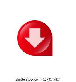 Download Button - Vektor 