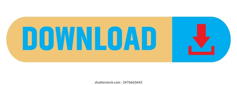 Download button. DOWNLOAD Web Button. Download icon or install symbol. Downloading button.