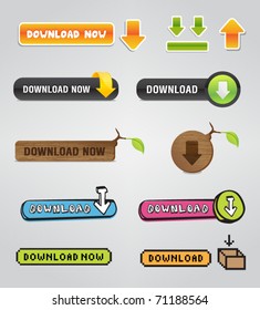 Download buttons