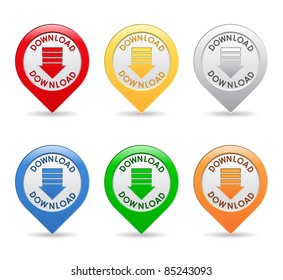 Download buttons