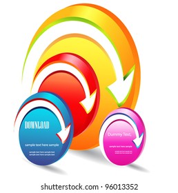 download buttons and banners