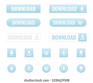 download buttons set