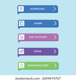 Botones de Descarga con varias acciones Admin, Agregar al Carrito, Entrar y Opciones de Descarga