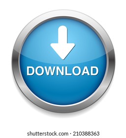 download  circle web glossy icon on white background 