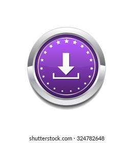 Download Circular Vector Purple Web Icon Button