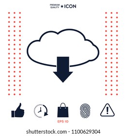 Download from Cloud. Element for your design
